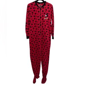 Disney • All-Over Mickey Silhouette • Footie Sleeper